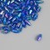 Beads for creativity Plastic "Rhombus Crystal Hologography" Set 20 grams 0.6x0.6x1.2 cm