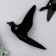 Souvenir Polystone Wall Decor "Seagull" Mix Black