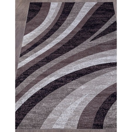 Rectangular carpet Merinos Silver, size 180x250 cm, color Gray-Purple