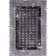 Rectangular carpet Karmen Hali Panama, size 78x150 cm, color Grey/Grey