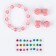 Children's false nails "Sweet cat", 12 pcs, a set with a bracelet and hairpins