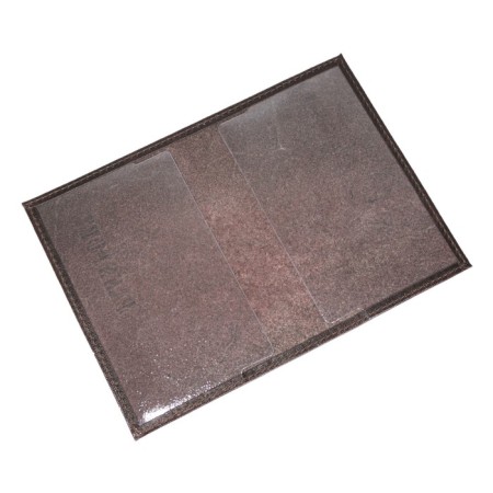 Passport cover, brown color-1