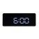 Sakura SA-8525, electronic, alarm clock, 3HAAA, white