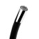 Kitchen intake Zein Z2104, two -wound, silicone spout, black/chromium