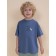 T -shirt for boys, height 146 cm, jeans color