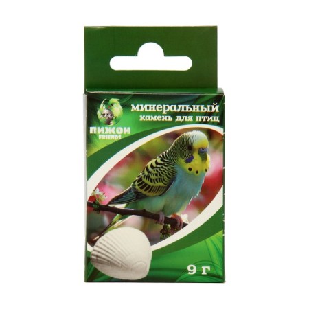 Mineral stone "Pigger" for birds, shells, 9 g-1