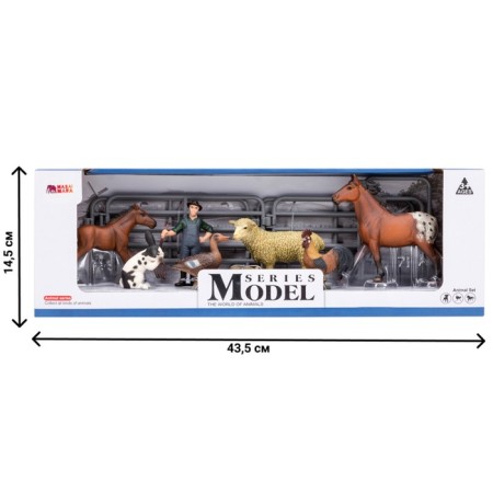 Set of figures "on the farm", 8 items-1