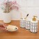 A set of accessories for the Jackie bathroom, 4 items (soap dish, soap dispenser, 2 glasses), white color