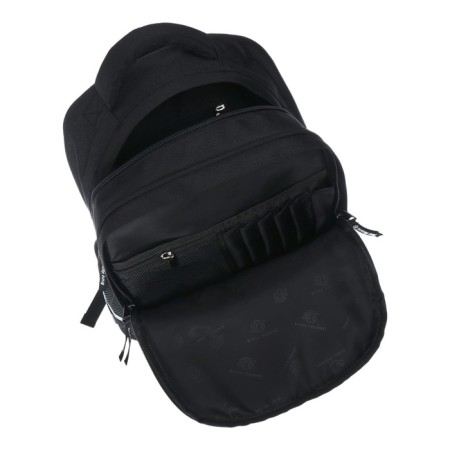 School backpack 40 x 30 x 19 cm, ergonomic back, Bruno visconti 12-002 Soundmania, black-7