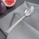 A spoon of a teaspoon “Pulkin”, length 14.9 cm, thickness 1.2 mm