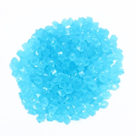 Interior decor, 300 pcs, luminous, 14 x 11 mm, blue-1