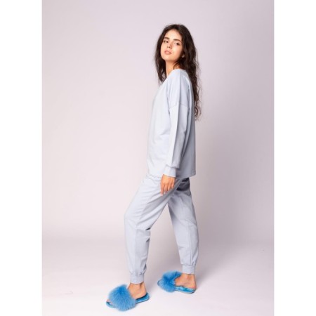 Pajama female "Bridget", size s, blue color-5