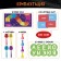 Board game "Bookpace", 2-4 players, 7+