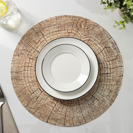 Serving napkin on the table "PALYSAND", D = 36 cm-1