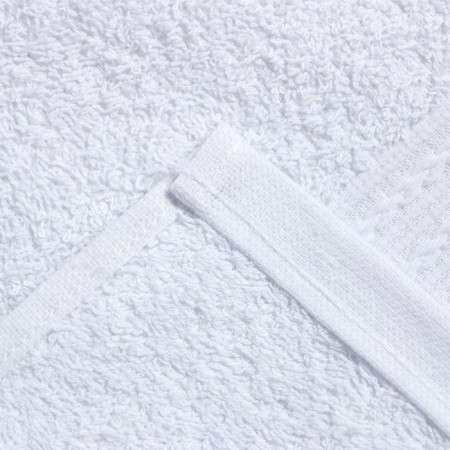 Terry towel 50x90 cm, white, 440 g/m2, cotton 100%-1