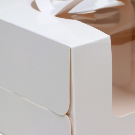 Bearbox under the Bento-Port with a window, white, 13.5 x 13.5 x 10 cm-2