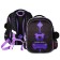 School backpack 37 x 28 x 13cm, ergonomic back, Across 557, black