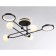 LED ceiling LED with a change of lamp and control panel Ambrella Light, Linetech, FL66232, G9, 48 W, 3600LUM, 3000-6400K, Black Black, White matte