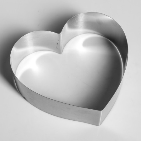Baking and calculation form "Heart", H-6.5 cm, 20 x 20 cm-1
