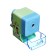Mechanical sharpener with container "Travel", mix