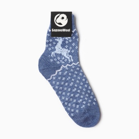 Women's socks, jeans color, size 23-25-2