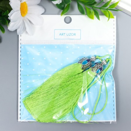 Decor for creativity textiles "Padishah brush" Salad set 2 pcs 9x1 cm-2