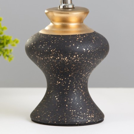 Alena table lamp E14 40W Black-Zoloto 23x23x35 cm Risalux-3