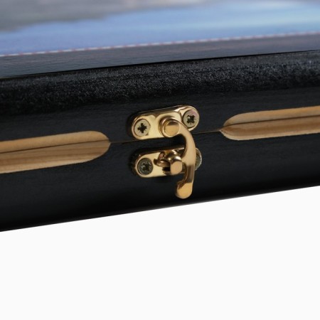 Backgammon "wolf" wooden board 60 x 60 cm, with a field for playing checkers-4