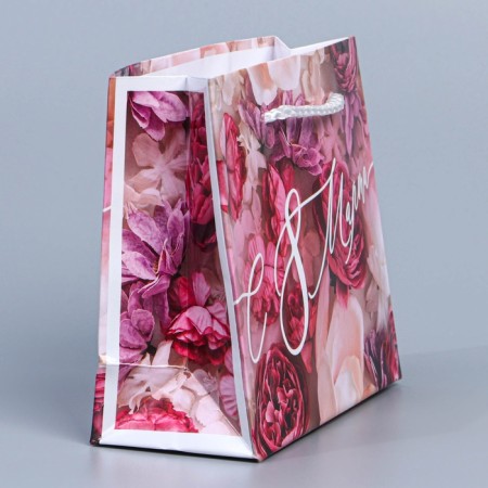 Gift Laminated Horizontal Package, Packaging, “From March 8”, S 12 x 15 x 5.5 cm-2