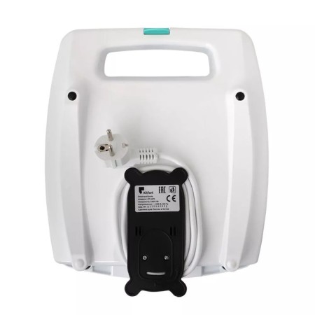 Electric grill KitFort KT-1671, 1400 W, anti-stick coating, 26.5x21 cm, white-4