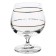 A set of glasses for brandy Falco, Panto, 2 Gold Layers, 250 ml x 6 pcs.