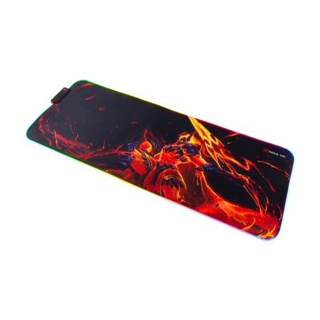 Mouse mat XTRIKE ME MP-605, Game, 800x300x3 mm, RGB backlight, black-2