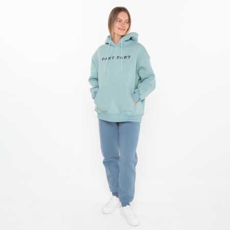 Women's trousers are laid down, sea wave, size 44-1
