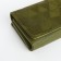 Women's wallet on magnets, green color