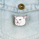 Icon "This is the same cat!", 3 x 2.6 cm