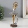 Polystone souvenir "Little ballerina in a silver pack, with a month" 7.9x7x19 cm