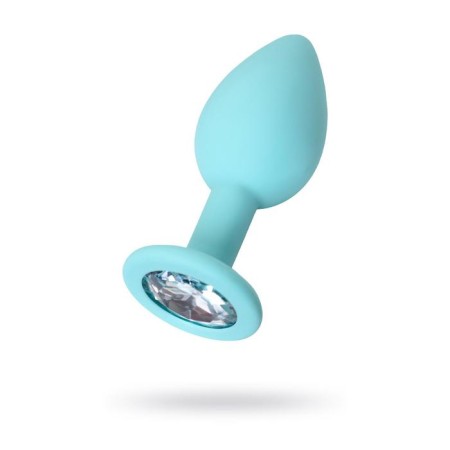 Anal plug with the TODO BY TOYFA Brilliant, silicone, mint color, 7 cm, d = 2.8 cm