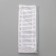 Organizer for storage of underwear "Pollen", 11 departments, 32 × 10 × 12 cm, white color