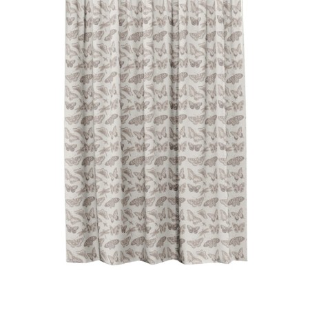 Curtain on the Butterflies tape, size 145x270 cm, color gray color-1