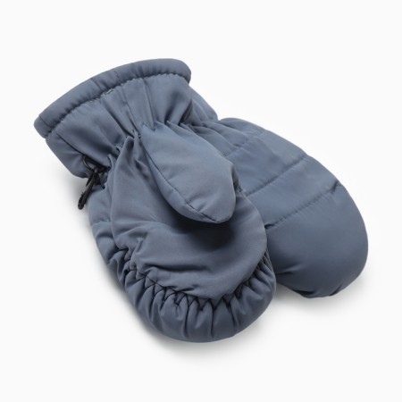 Winter children's mittens minku, color gray-blue, 15cm-1