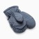 Winter children's mittens minku, color gray-blue, 15cm