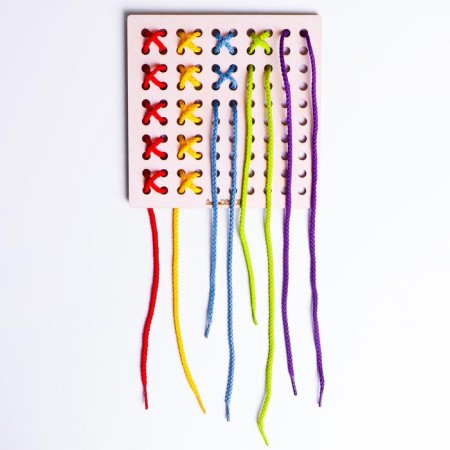 Montessori lacing "Square"-3