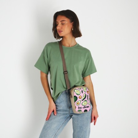 Avocado bag, lightning department, pink color-5
