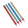 Candle fountain, 4 pcs, 25 cm, color flame 50 sec
