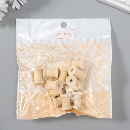 Decor for creativity tree "Coil" (set 12 pcs) 2.3x1.5x1.5 cm-4