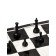 Chess 22 x 22 cm, King H-2.1 cm, d-0.9 cm, plastic figures