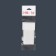 Fiberglass for nail extension, 8 × 4 cm, 10 sheets, white color