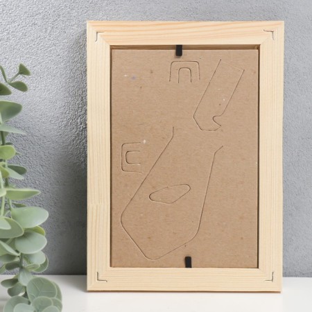 Photo frame wood 10x15 cm, pr. No. 6, white tree-2
