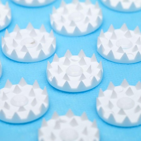 Kuznetsova applicator, 70 spines, spanbond, 23 x 32 cm, blue.-1