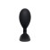 Anal plug A-Toys by Toyfa Tord M, silicone, black, 10.5 cm